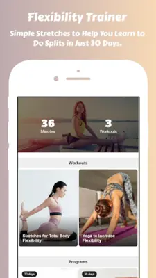 Do the Splits in 30 Days - Fle android App screenshot 9