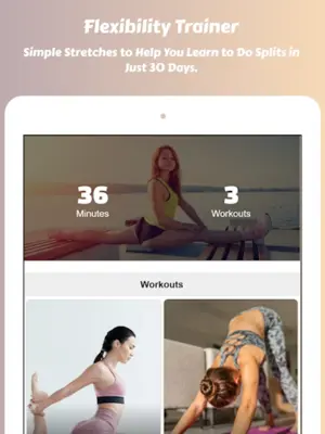 Do the Splits in 30 Days - Fle android App screenshot 4